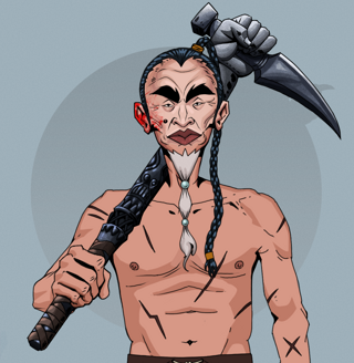 Yuji The Wise — Degen Dojo fighter