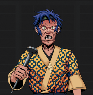 Angry Ikari — Degen Dojo fighter