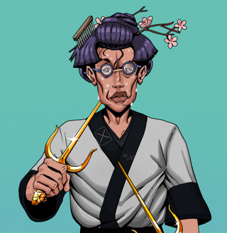 Stresshead Rin — Degen Dojo fighter
