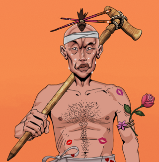 Stresshead Rin — Degen Dojo fighter