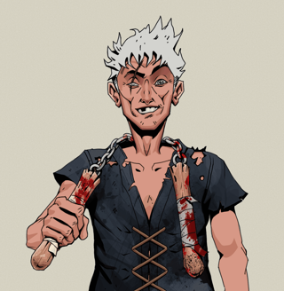 One-Eyed Itsuki — Degen Dojo fighter
