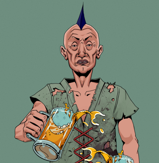 Goro — Degen Dojo fighter
