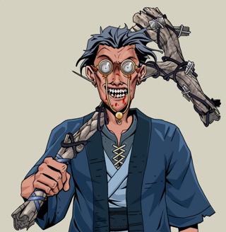 Assassin Fuzen — Degen Dojo fighter