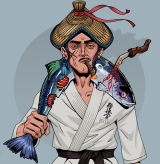 Raikou The Stoner — Degen Dojo fighter