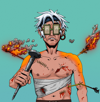Shitless Botan — Degen Dojo fighter