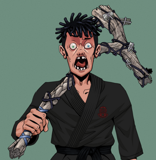 Tokuda — Degen Dojo fighter