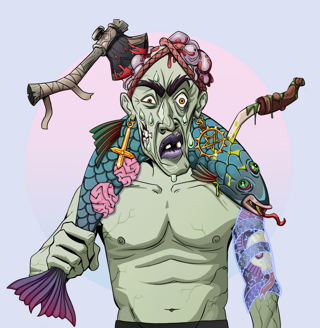 Stresshead Rin — Degen Dojo fighter