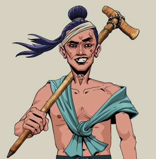 Junichiro — Degen Dojo fighter