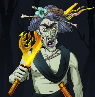 Stresshead Rin — Degen Dojo fighter